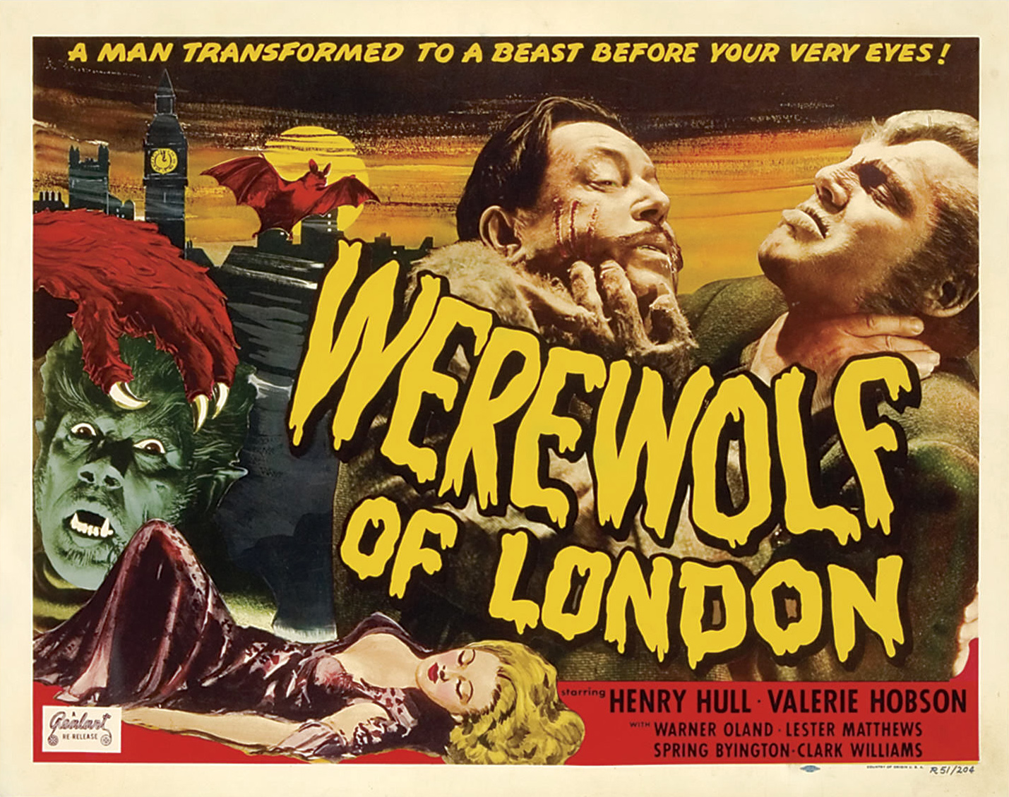 Werewolf of London Poster Wide